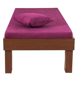 Detec™ Single Bed with Purple Mattress & Cushion