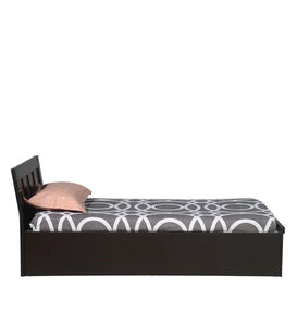 Detec™ Single Bed with Storage in Wenge Finish