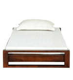 Load image into Gallery viewer, Detec™ Solid Wood single Bed in Provincial Teak Finish

