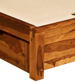 Load image into Gallery viewer, Detec™ Solid Wood Single Bed with Storage in Rustic Teak Finish
