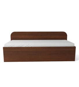 Detec™ Single Bed with Storage in Walnut Color