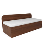 Load image into Gallery viewer, Detec™ Single Bed with Storage in Walnut Color
