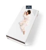 Load image into Gallery viewer, Detec™ Single Bed in Off White &amp; Brown Finish
