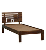 Load image into Gallery viewer, Detec™ Solid Wood Single Bed In Provincial Teak Finish
