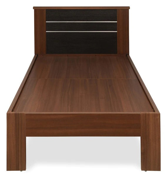 Detec™ Single Bed in Wenge Walnut Colour