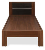 Load image into Gallery viewer, Detec™ Single Bed in Wenge Walnut Colour
