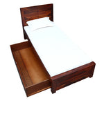 Load image into Gallery viewer, Detec™ Stylish And Modern Solid Wood Single Bed with Storage
