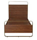 Load image into Gallery viewer, Detec™ Single Bed in Teak Finish For Bedroom Type
