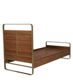 Load image into Gallery viewer, Detec™ Single Bed in Teak Finish For Bedroom Type
