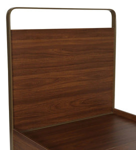 Detec™ Single Bed in Teak Finish For Bedroom Type