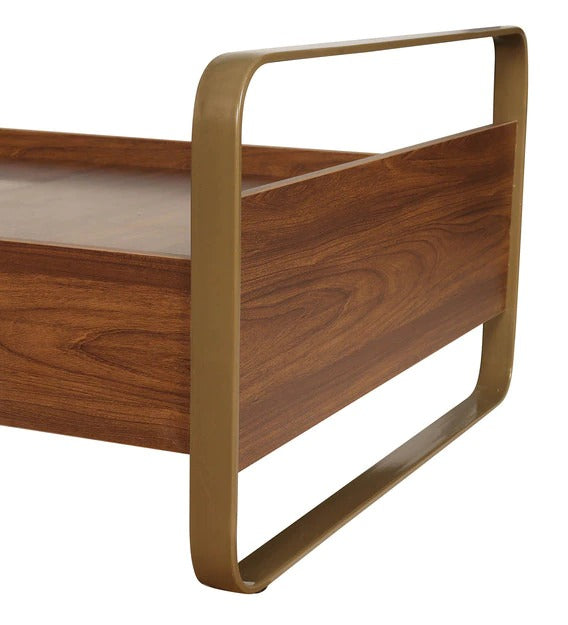 Detec™ Single Bed in Teak Finish For Bedroom Type