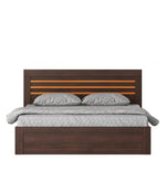गैलरी व्यूवर में इमेज लोड करें, Detec™ Queen Size Bed with Storage in Regato Walnut Colour
