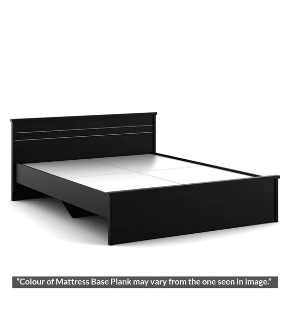 Detec™ Queen Size Bed in Wenge Finish Without Storage