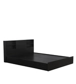 Load image into Gallery viewer, Detec™ Queen Size Bed with Storage in Brown Finish
