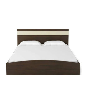 Detec™ Queen Size Bed in Brown & Sonoma Oak Finish