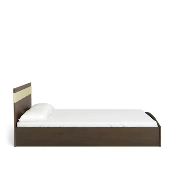 Detec™ Queen Size Bed in Brown & Sonoma Oak Finish