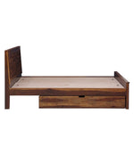 गैलरी व्यूवर में इमेज लोड करें, Detec™ Solid Wood Queen Size Bed with Storage in Provincial Teak Finish
