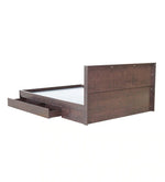 Load image into Gallery viewer, Detec™ Queen Size Bed with Drawer Storage in Wenge Finish
