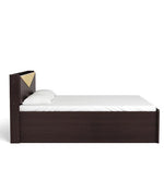 गैलरी व्यूवर में इमेज लोड करें, Detec™ Queen Size Bed with Headboard Storage in Walnut Finish
