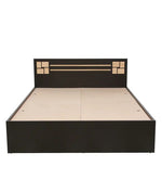 Load image into Gallery viewer, Detec™ Queen Size Bed in Wenge &amp; Light Bali Oak Finish with Box Storage
