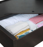 Load image into Gallery viewer, Detec™ Queen Size Bed with Storage in Brown Finish
