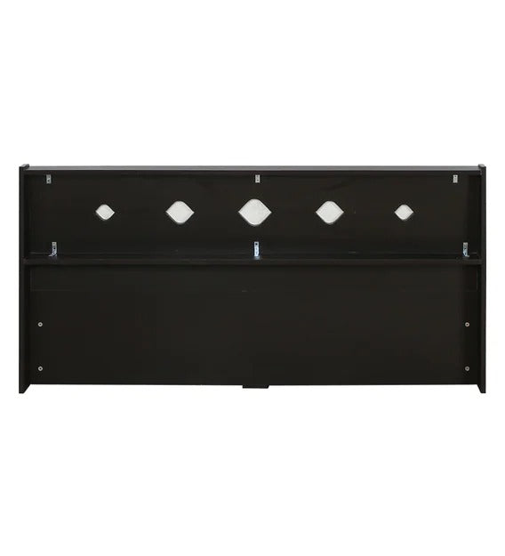 Detec™ Queen Size Bed with Storage in Wenge Finish