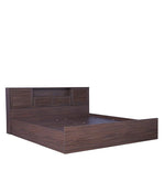 Load image into Gallery viewer, Detec™ Queen Size Bed with Storage in Walnut Finish
