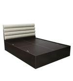 गैलरी व्यूवर में इमेज लोड करें, Detec™ Waves Queen Size Bed with Box Storage in Wenge Finish

