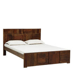 Load image into Gallery viewer, Detec™ Solid Wood Queen Size Bed In Provincial Teak Finish
