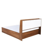 Load image into Gallery viewer, Detec™ Queen Sized Bed with Storage In Dark Brown Finish
