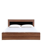 गैलरी व्यूवर में इमेज लोड करें, Detec™ Queen Size Bed with Storage in American Walnut Finish

