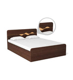 Load image into Gallery viewer, Detec™ Queen Size Bed with Storage in Denver Oak Finish
