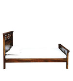 Load image into Gallery viewer, Detec™ Solid Wood Queen Size Bed in Provincial Teak Finish
