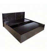 Load image into Gallery viewer, Detec™ Queen Bed with Storage &amp; 2 Side Tables in Wenge Finish
