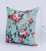 Load image into Gallery viewer, Detec™ Digital Printed Jute Floral Pattern 24x24 Inch Cushion Covers (Set Of 5)
