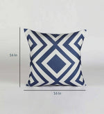 Load image into Gallery viewer, Detec™ Jute Geometric Pattern 24x24 Inch Cushion Covers (Set Of 4)
