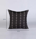 गैलरी व्यूवर में इमेज लोड करें, Detec™ Jute Geometric Pattern 16x16 Inch Cushion Covers (Set Of 5)
