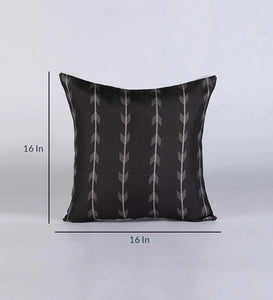 Detec™ Jute Geometric Pattern 16x16 Inch Cushion Covers (Set Of 5)