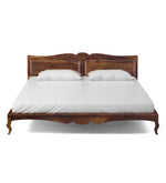 Load image into Gallery viewer, Detec™ Solid Wood Queen Size Bed In Provincial Teak Finish
