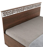 गैलरी व्यूवर में इमेज लोड करें, Detec™ Queen Size Bed with Storage in Brazilian Walnut Finish
