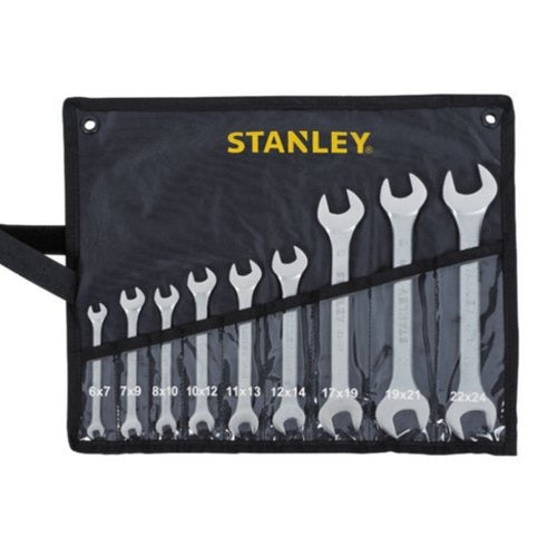 Stanley Double Open End Spanner Set - ANSI