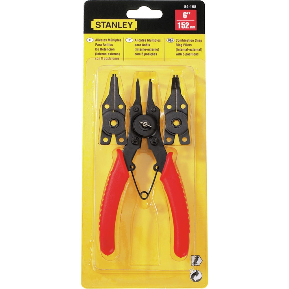 Stanley Combination Snap Ring Plier Int-Ext Post