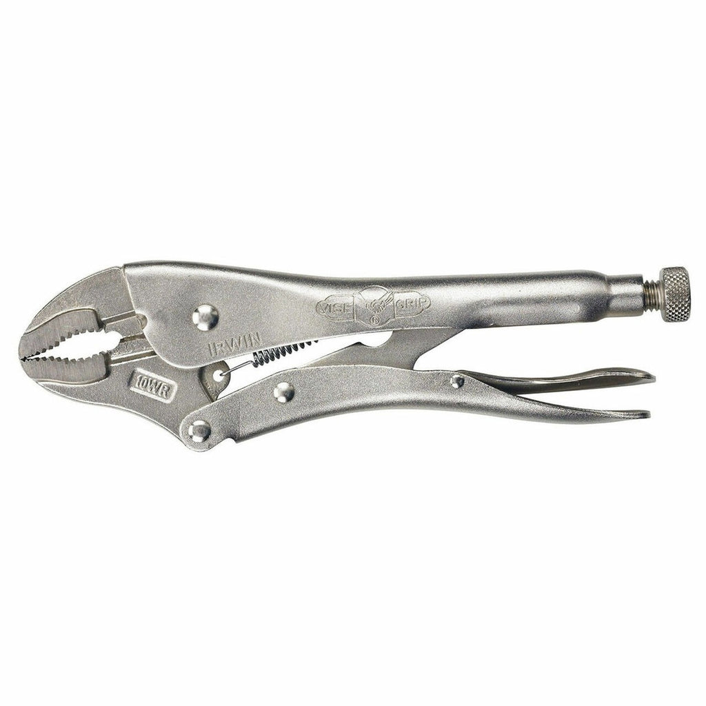 Irwin Curved Jaw Locking Plier with wire cutter