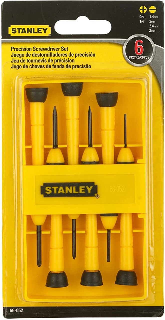 Stanley 6 Pcs Screwdriver Precision  Set