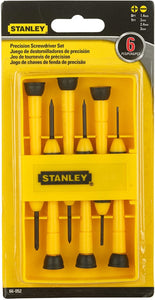 Stanley 6 Pcs Screwdriver Precision  Set