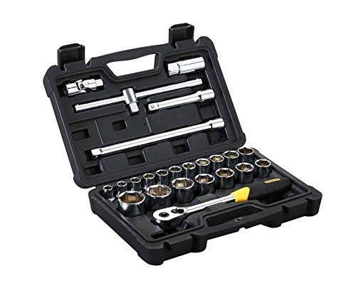 Stanley 24 PC 1/2 SQ. Drive 6 PT Socket Set