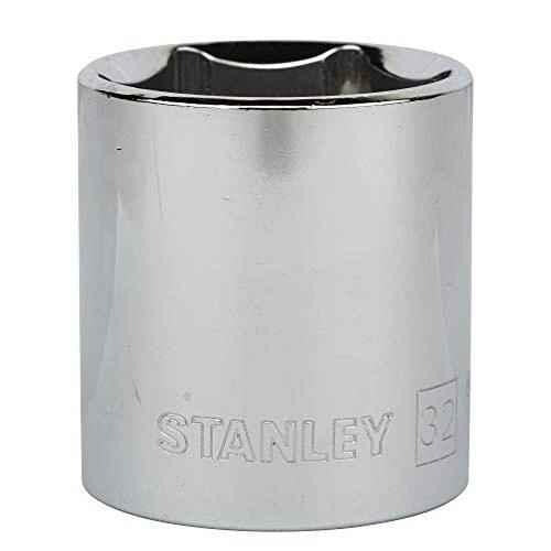 Stanley 1/2 Inch 6 PT Standard Socket (Hex) (Set of 2)