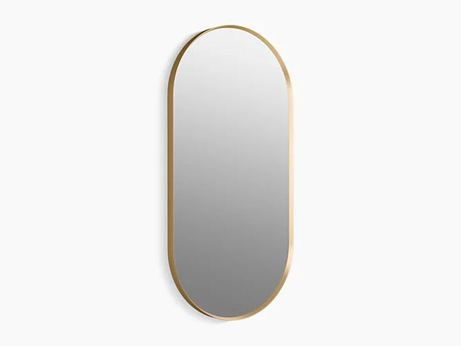 Kohler Essential 501mm x 1016mm Capsule Mirror Brushed Gold K26051BGL
