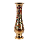 गैलरी व्यूवर में इमेज लोड करें, Detec Brass Golden Vase - Rishan Lifestyle
