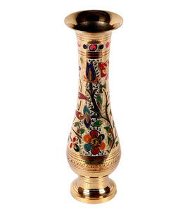 Detec Brass Golden Vase - Rishan Lifestyle